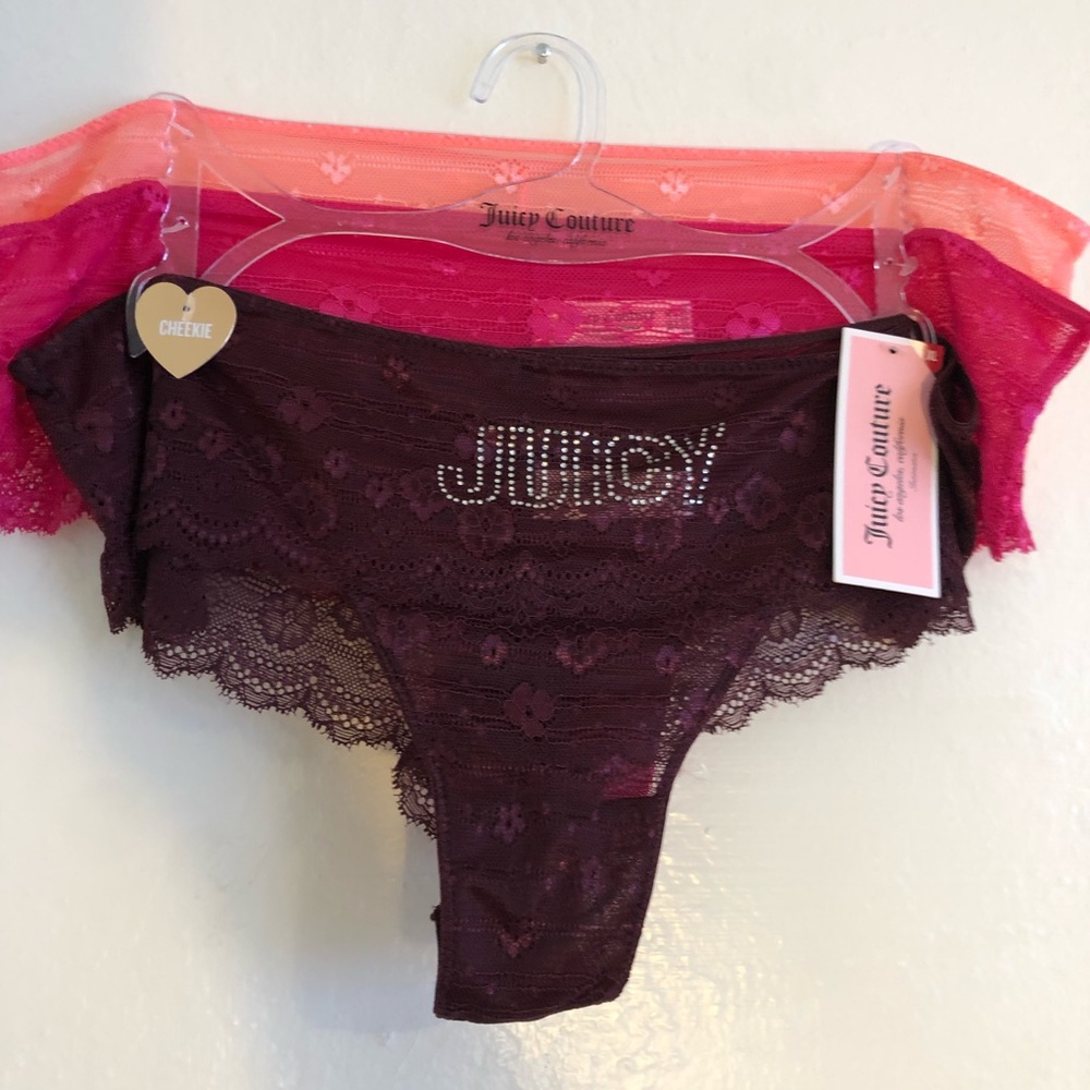 Juicy couture underwear 3 pack